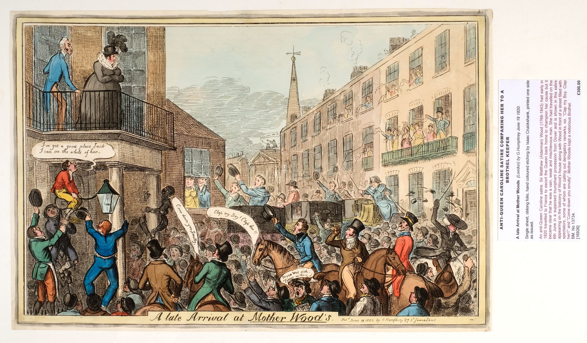 * Cruikshank (George, 1792-1878). Snuffing out Boney!, T. Tegg, 1814, and 17 others - Image 9 of 17