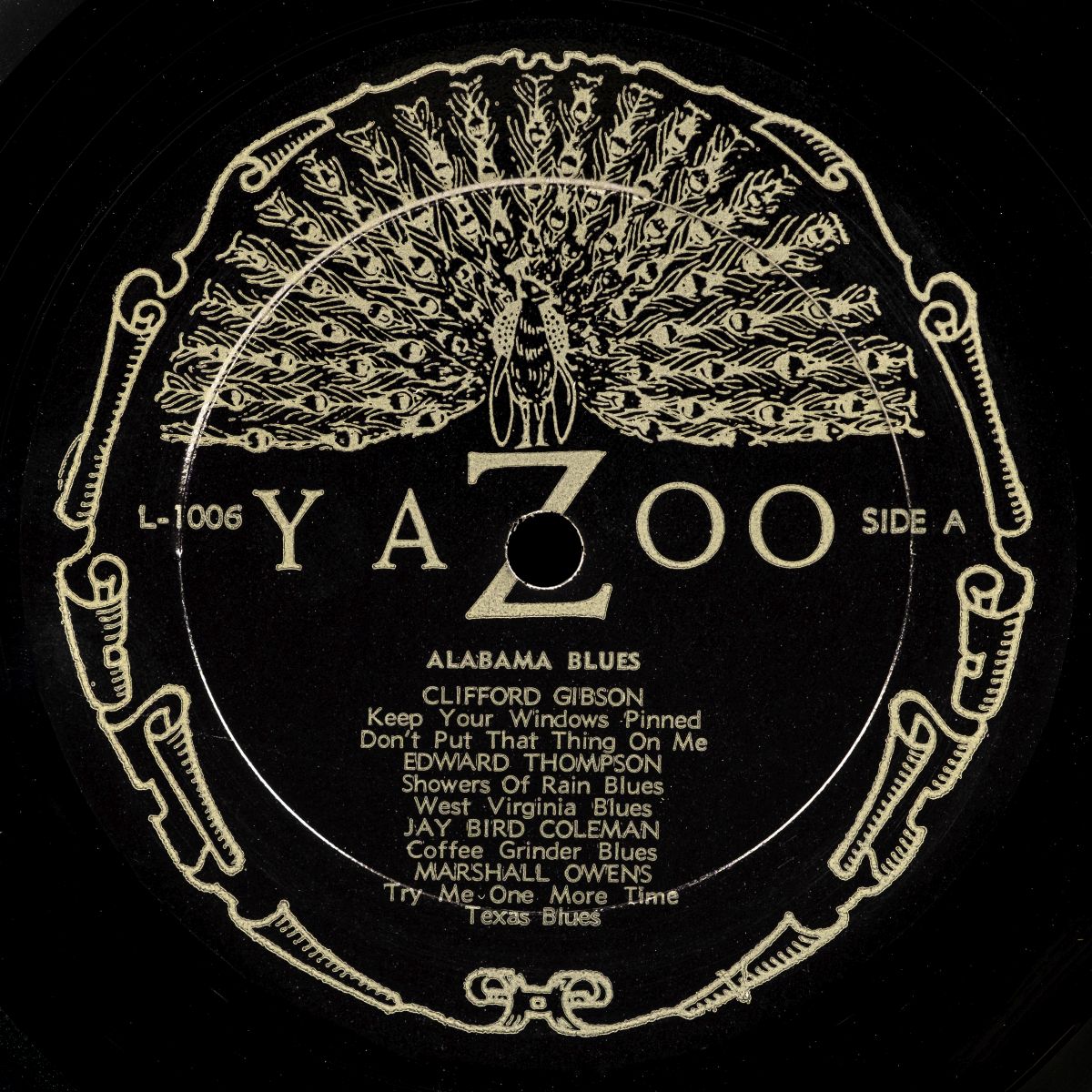 * Blues. Collection of blues LPs / vinyl records on the Yazoo record label plus Bessie Smith LPs