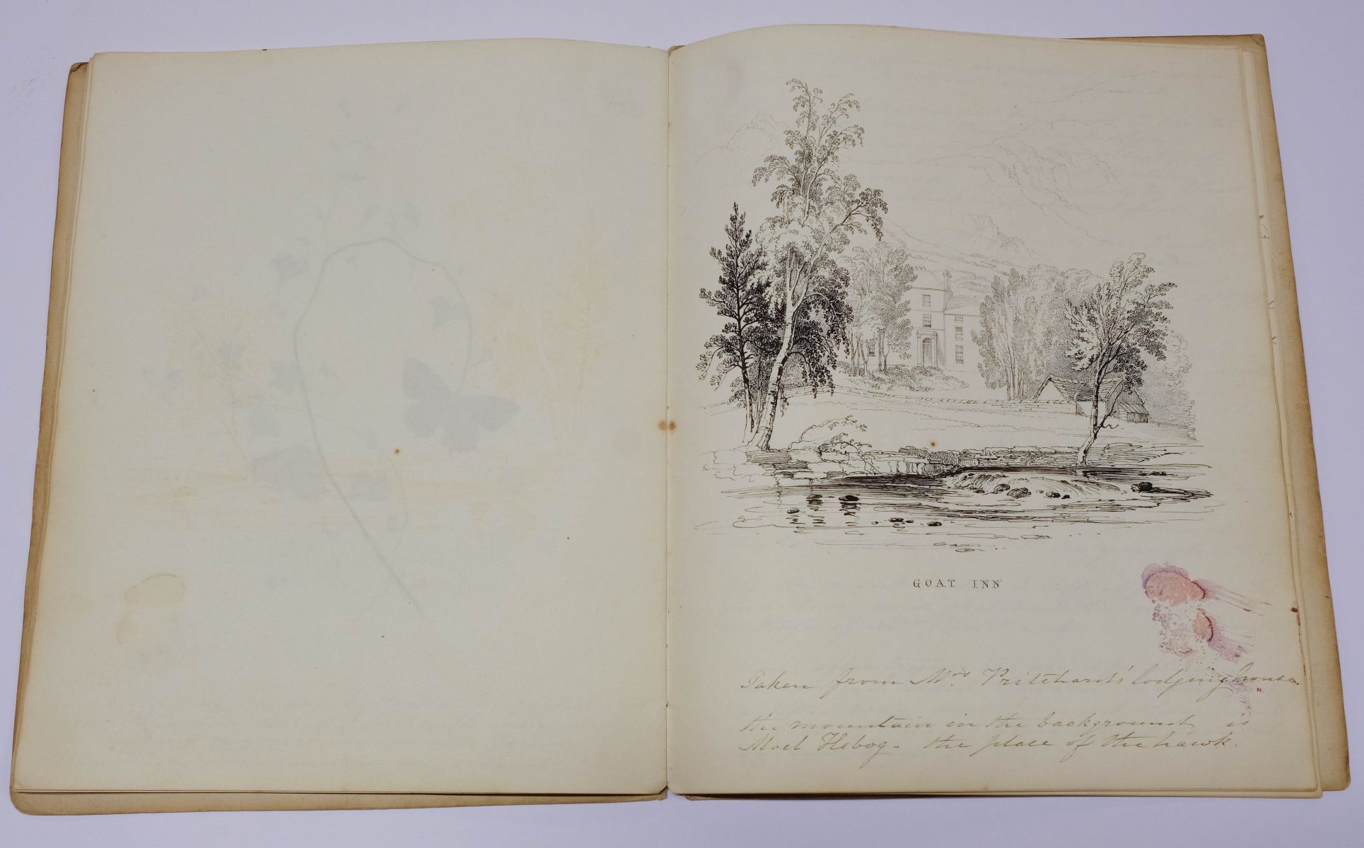 North Wales. An illustrated manuscript journal, by Isabella Nicholson, 1837 - Image 7 of 8
