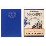 Hilton (James). Good-bye Mr. Chips, 1st UK edition, 1934, signed, in the dust jacket