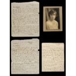 * Potter (Beatrix, 1866-1943). Three autograph letters signed, 1937-43