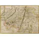 Maps. A mixed collection of approximately ninety maps, mostly 19th century