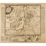 Northern Europe. Lange (Johann Elias), Neue Karte den gegenwartigen Kriegs-Schauplatze..., 1788