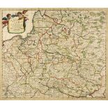 Poland. Danckerts (Justus), Regni Poloniae et Ducatus Lithuaniae..., Amsterdam circa 1700,