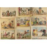 * Caricatures. A mixed collection of twenty-eight caricatures, mostly early 19th century
