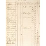 Education. A manuscript Sunday School Ticket Book, Deighton, West Yorkshire, 1823
