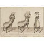 * Delafosse (Jean Charles) & Ranson (Pierre). A group of engravings of furniture, 1770s