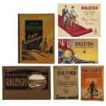Cycling. A collection of cycling reference and trade catalogues, early to mid 20th century