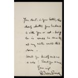 * Baden-Powell (Robert, 1st Baron, 1857-1941). 3 Autograph Letters Signed, 1906-07