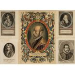 * Cartographers. A collection of thirteen portraits of cartographers, 16th - 19th century