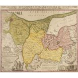 Prussia. Endersch (J. F.), Mappa Geographica Trium in Prussia..., 1753