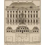 * Wolff (Jeremias). Fifteen architectural engravings, circa 1715