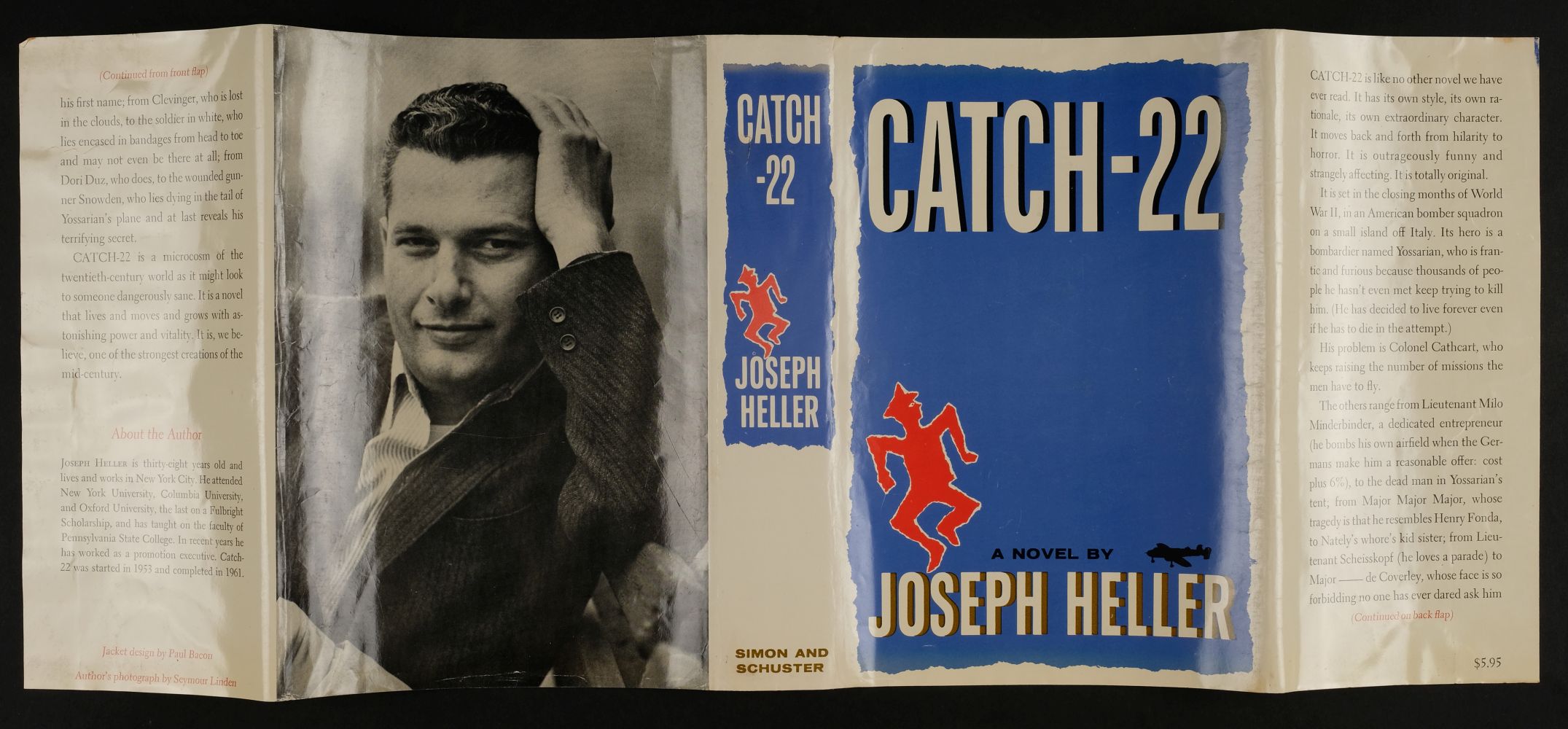 Heller (Joseph). Catch-22, 1st edition, 1961 - Image 2 of 11