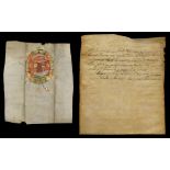 * Vellum Deeds. Group of vellum deeds, 16th-18th century