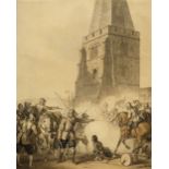* Atkinson (John Augustus, 1775-1833). An English Civil War skirmish