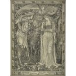 * Crane (Walter, 1845-1915). The Tempest, woodcut prints