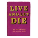 Fleming (Ian). Live and Let Die, 3rd impression, 1956,