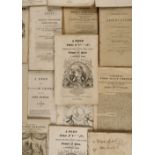Pamphlets. A collection of 17 pamphlets, 18th & 19th century