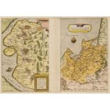 Prussia. Ortelius (Abraham), Thietmarsiae Holsaticae..., & Prussiae Descriptio..., 1570