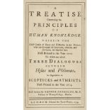 Berkeley (George). A Treatise concerning Human Knowledge ... Three Dialogues, 1734