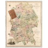 Wiltshire. Greenwood (C.), Map of the County of Wilts, 1820,