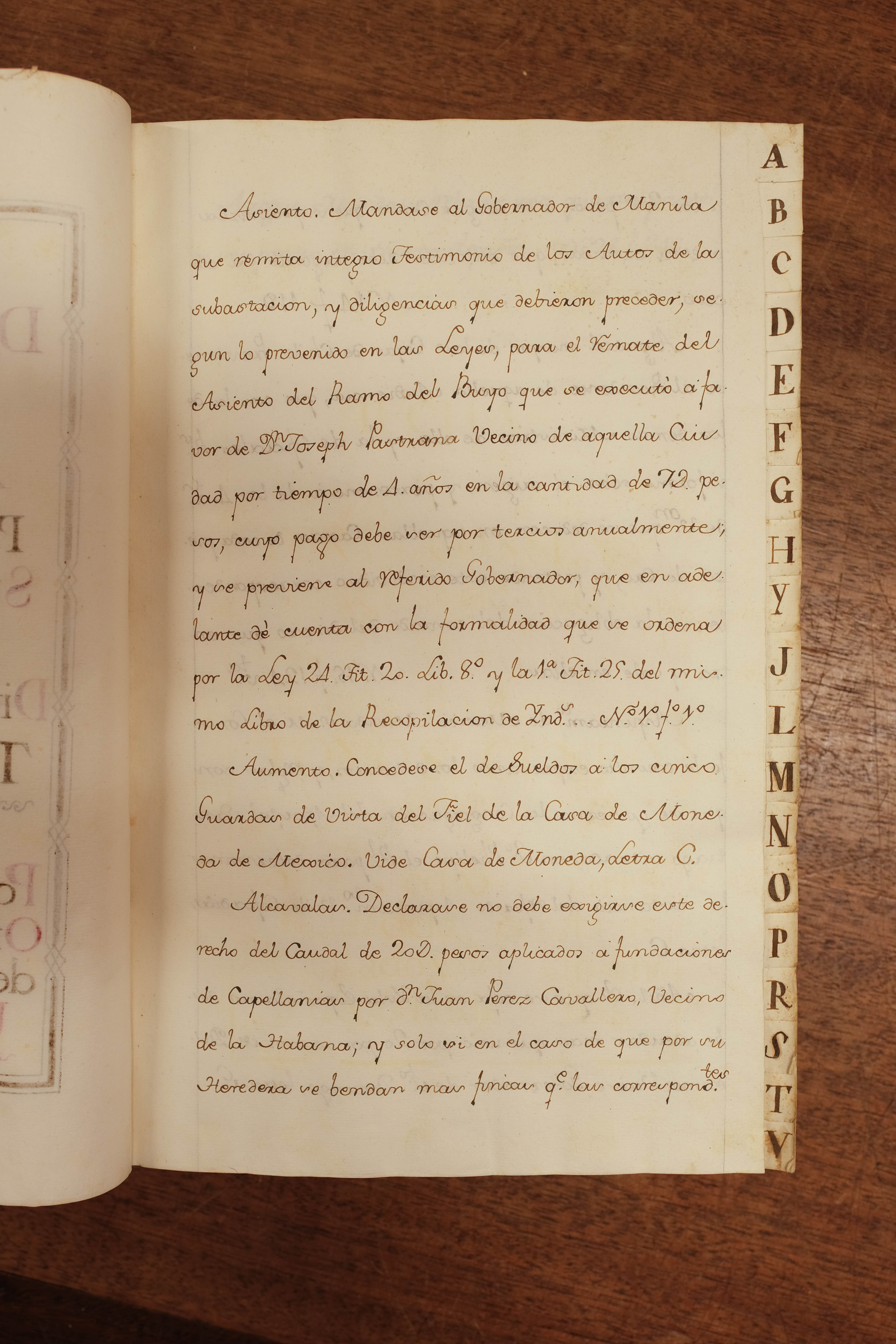 Coleccion de Consultas. Bound volume of 42 manuscript consultations, 1767 - Image 19 of 27