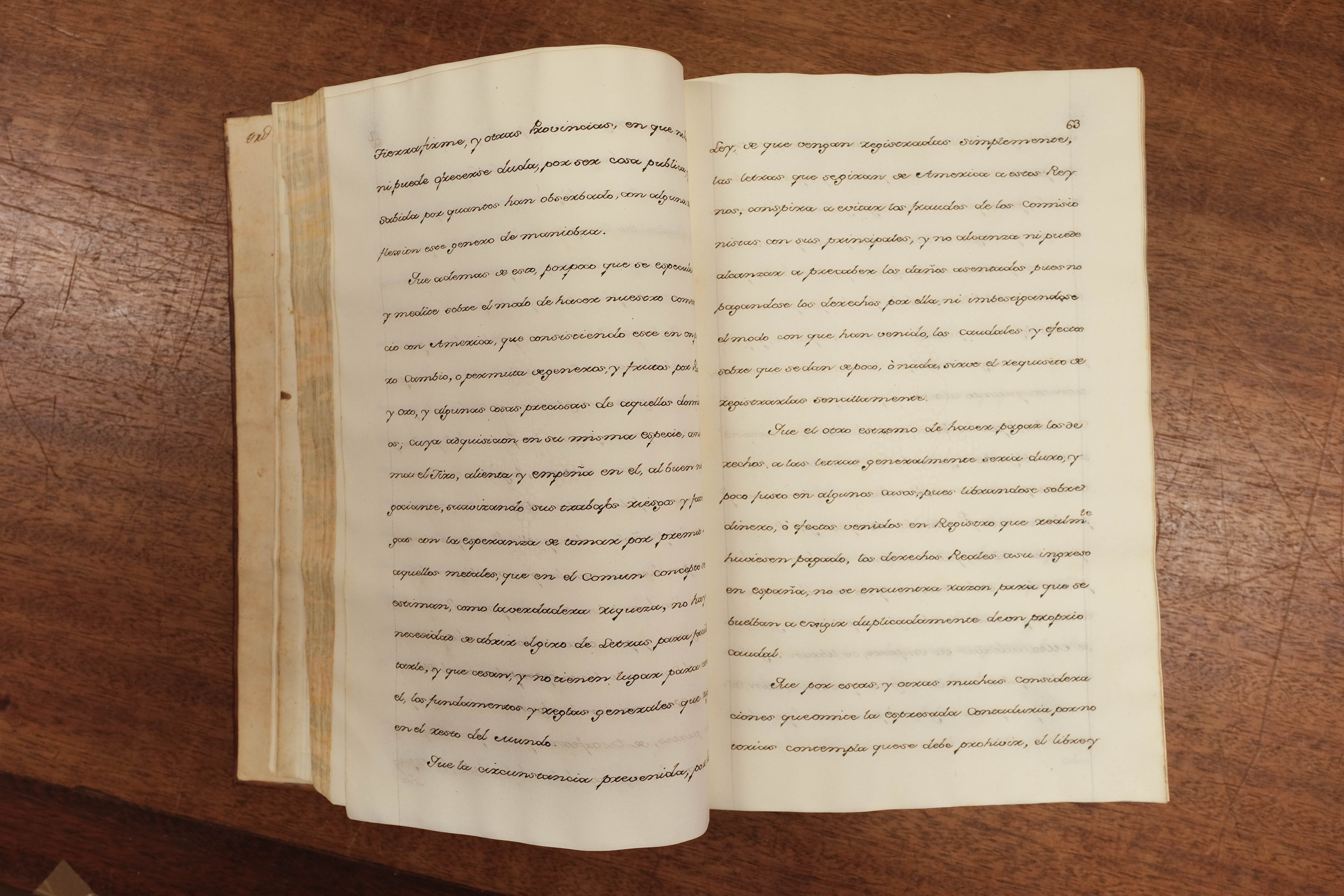 Coleccion de Consultas. Bound volume of 42 manuscript consultations, 1767 - Image 23 of 27