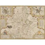 * Staffordshire. Speed (John), Stafford Countie and Towne..., circa 1627