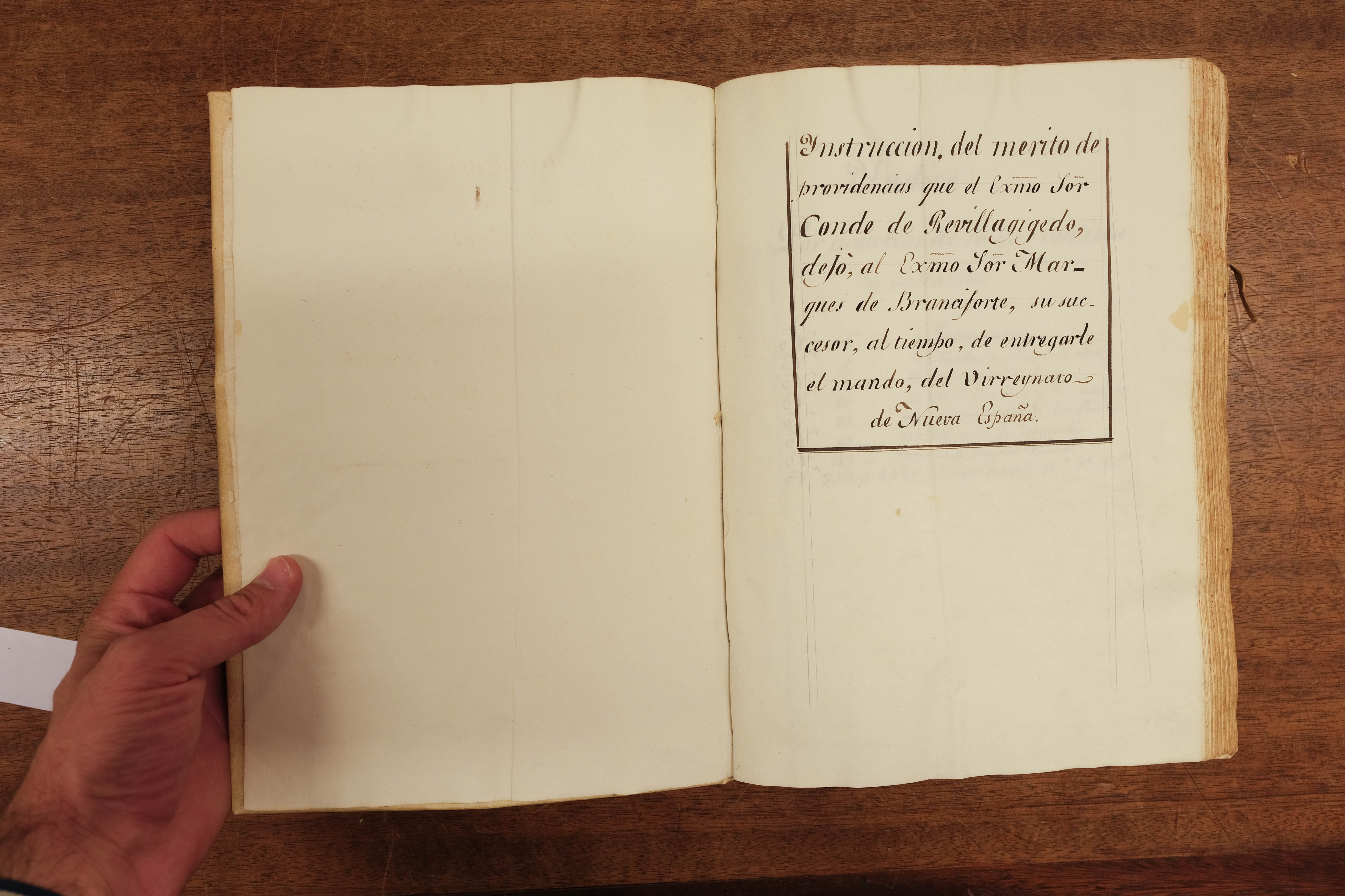 Instruccion del Merito de Providencias. Important manuscript of Vice-Regal decrees, [1794] - Image 5 of 13