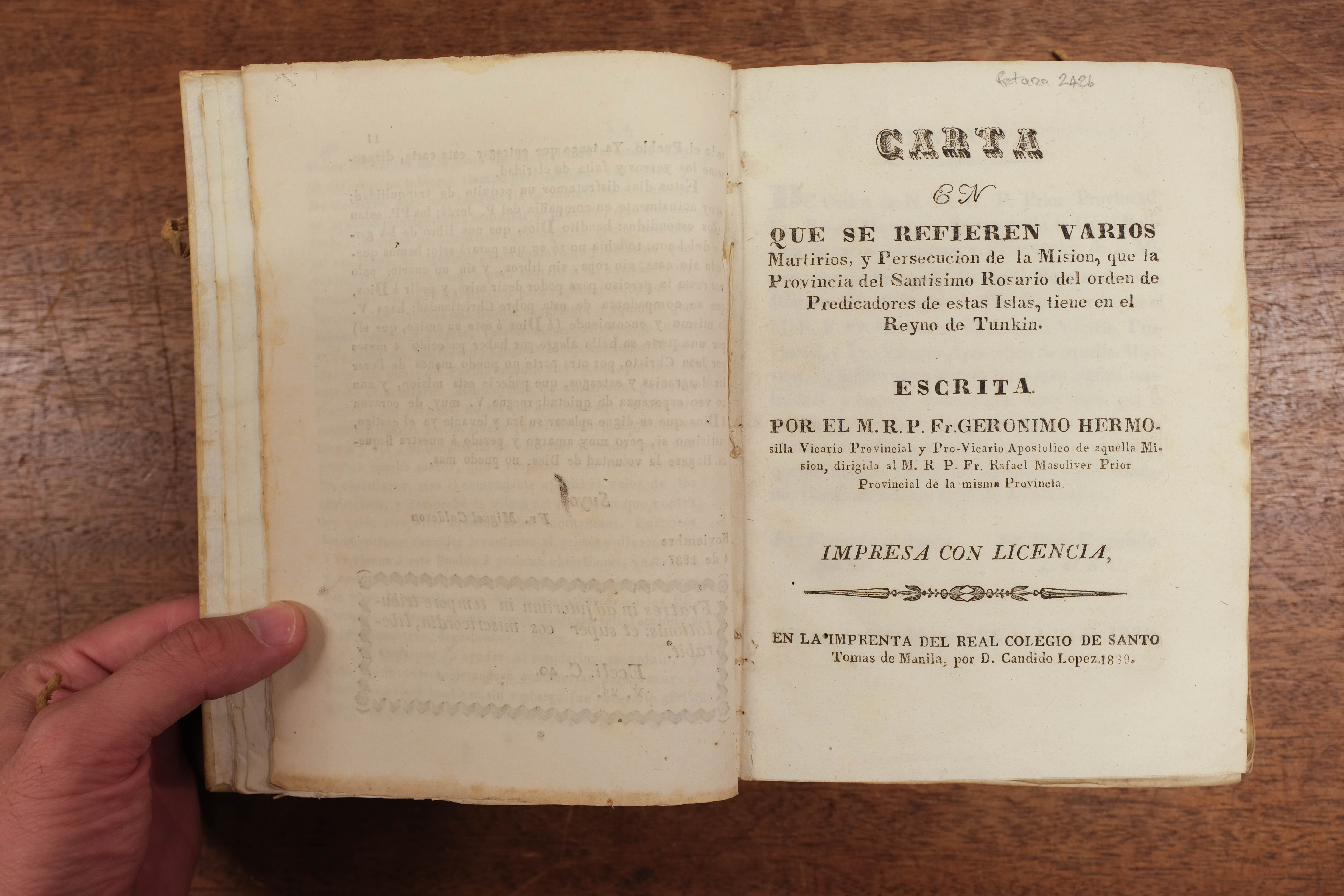 Papeles Varios. A sammelband of 33 documents relating to the Philippines, 1710-1833 - Image 7 of 24