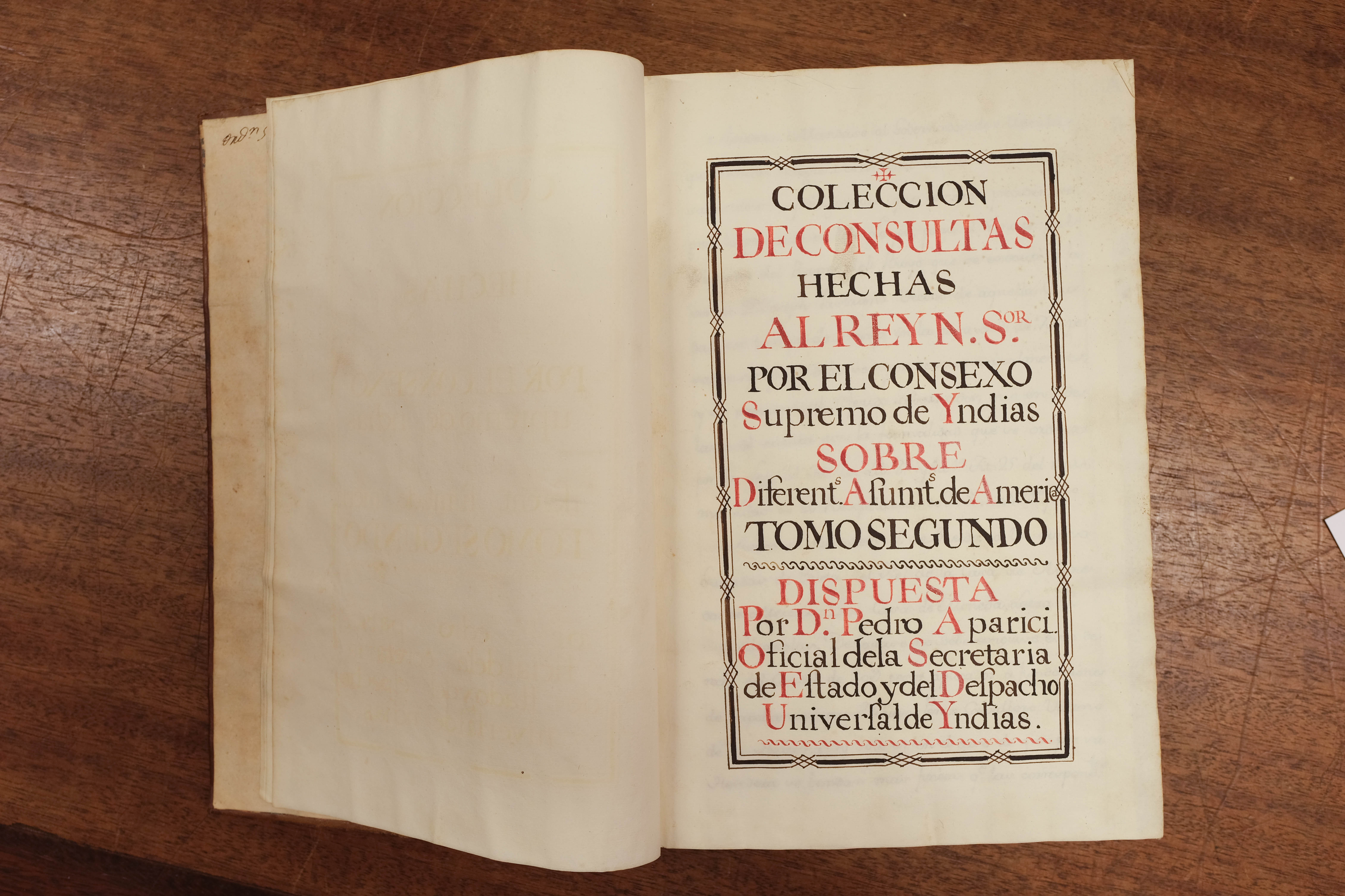 Coleccion de Consultas. Bound volume of 42 manuscript consultations, 1767 - Image 18 of 27