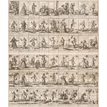 * Playing cards. April-Kaart of Kaartspel van Momus Naar de Nieuwste Mode, circa 1720