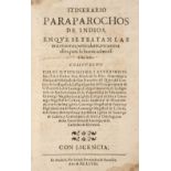 Peña Montenegro (Alonso de la). Itinerario Para Parochos de Indios…, 1st ed., Madrid, 1668