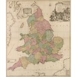 England & Wales. Kitchin (Thomas), An Accurate Map of England and Wales, circa 1760