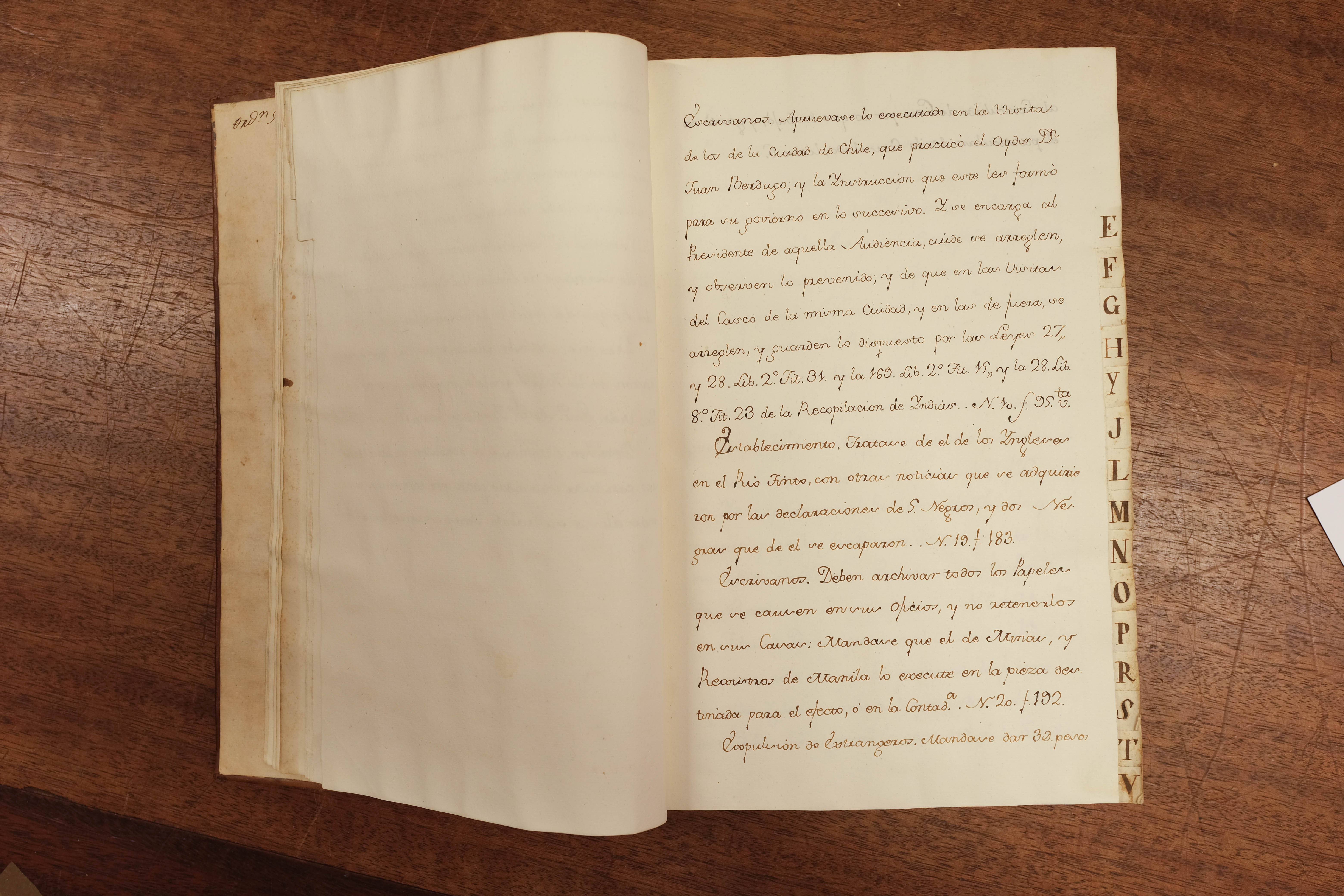 Coleccion de Consultas. Bound volume of 42 manuscript consultations, 1767 - Image 20 of 27