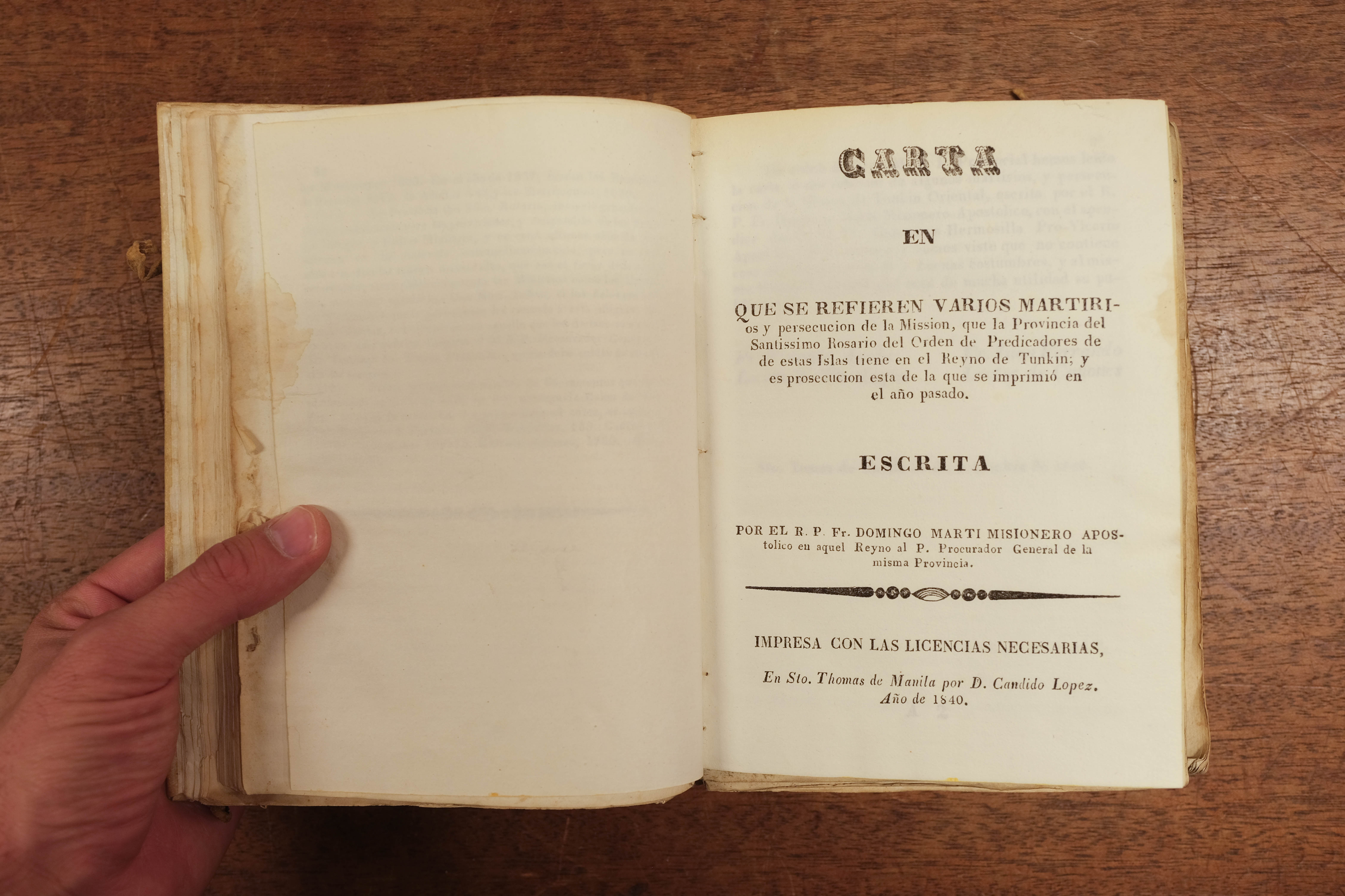 Papeles Varios. A sammelband of 33 documents relating to the Philippines, 1710-1833 - Image 8 of 24