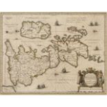 * British Isles. Jansson (Jan & Ortelius Abraham), Insularum Britannicarum..., circa 1646