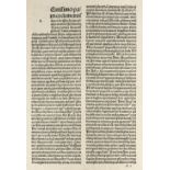 Turrecremata (Johannes de). Glosa psalterij Joha?nis de turrecremata, Strassburg, 1487