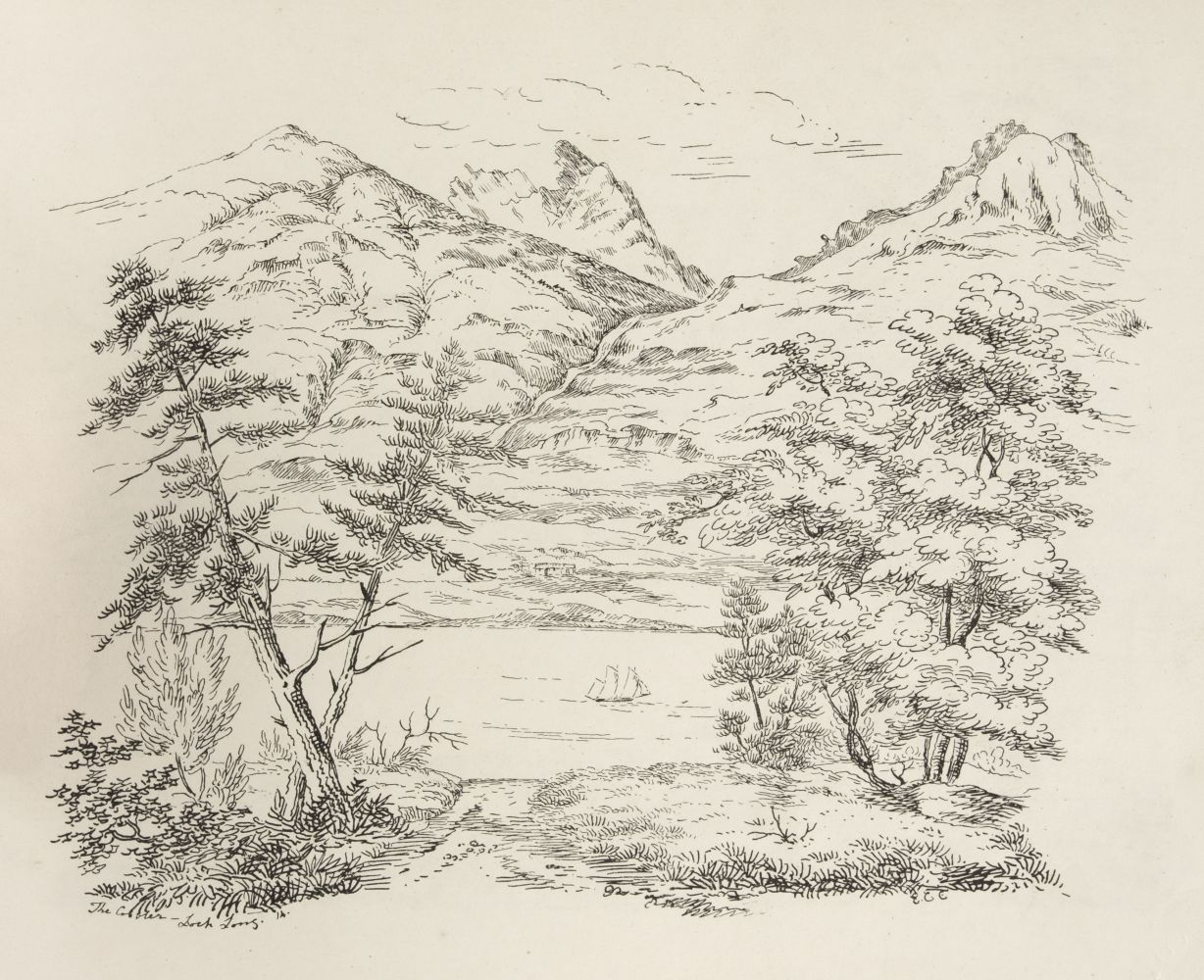 Campbell (E.C.). Scottish Scenery. Sketches from Nature, [Edinburgh, circa 1835]