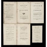 Stamp Act. Group of 5 pamphlets, 1766