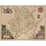 * Monmouthshire. Blaeu (Johannes), Monumethensis comitatus..., circa 1645