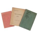 India. Three privately printed journals, 1914-1931