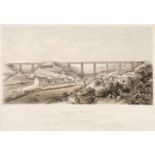 * Cooke (H.J.). Crumlin Viaduct, on the Taff Vale Extension of the West Midland Railway, [1860]