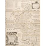 Folding maps. A mixed collection of 25 maps, 18th - 20th century