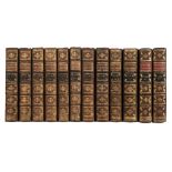 Rapin de Thoyras (Paul). Histoire d'Angleterre, 12 vols (of 13), 1724-35