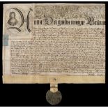 * Anne (Queen, 1665-1714). Two exemplications of common recovery, 1710, & 2 similar documents