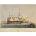 * Dutton (Thomas Goldsworth). H.M.S. "Duke of Wellington", 131 Guns, London: Ackermann, 1853