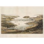 * Falmouth. Newman & Co., (lithographers), A View of Falmouth & Neighbourhood, circa 1850