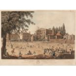 * Havell (R.). View of Reading School & Playground, 1816