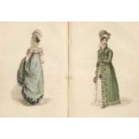 Fashion. La Belle Assemblee, A New and Improved Series, numbers 93-97, 1817
